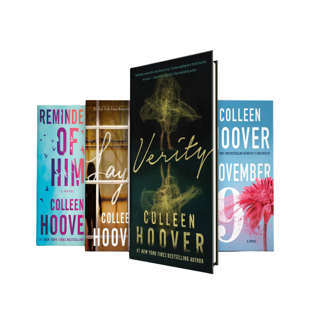 Colleen Hoover book set : Verity, layla, reminders of him, november 9