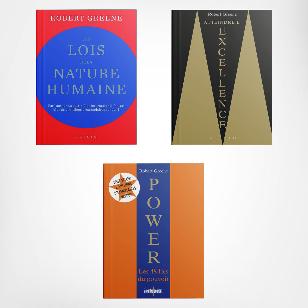 Pack 3 livres pour atteindre l'ultime pouvoir
