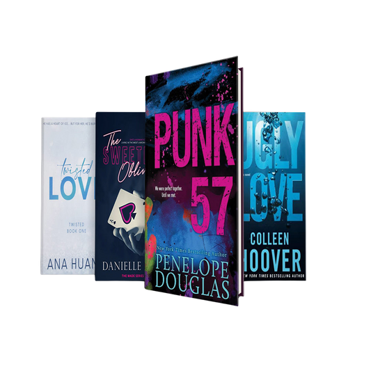 Romance book set : Punk 57, Ugly love, Sweetest oblivion, Twisted games
